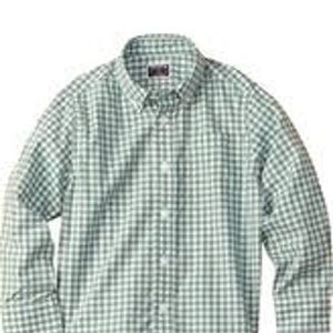 UNTUCKit Boys Green and white size 12